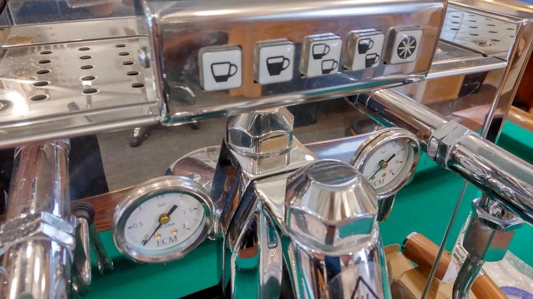 エスプレッソマシン　付属品付き　ECM Elektronika Profi2