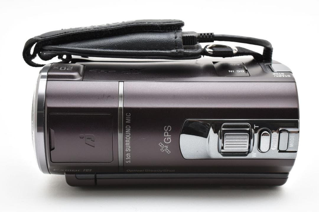 【美品】SONY Handycam HDR-CX590V ボルドーブラウン
