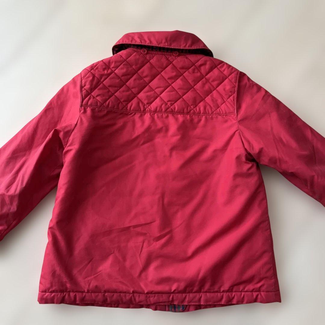 ファミリア　中綿スキーウェア　雪遊びウェア　防寒着セットアップ　100cm