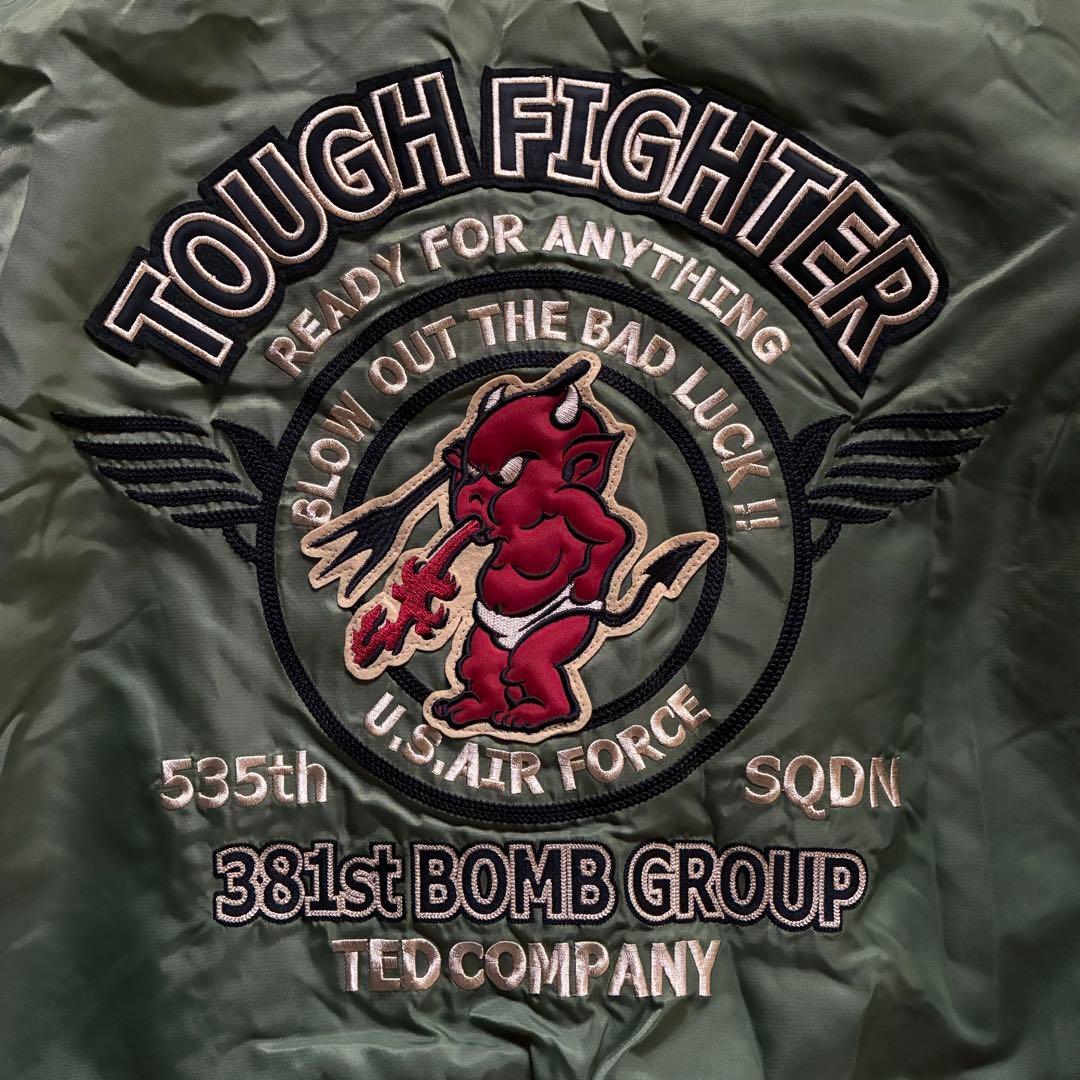 試着のみ TED COMPANY U.S.A.F. MA-1 フライトジャケット
