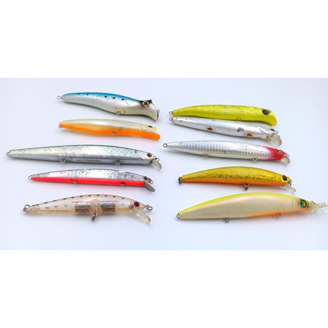 【レア】シーバス用中古ルアー引退　５０点セット　まとめ売り！早い者勝ち