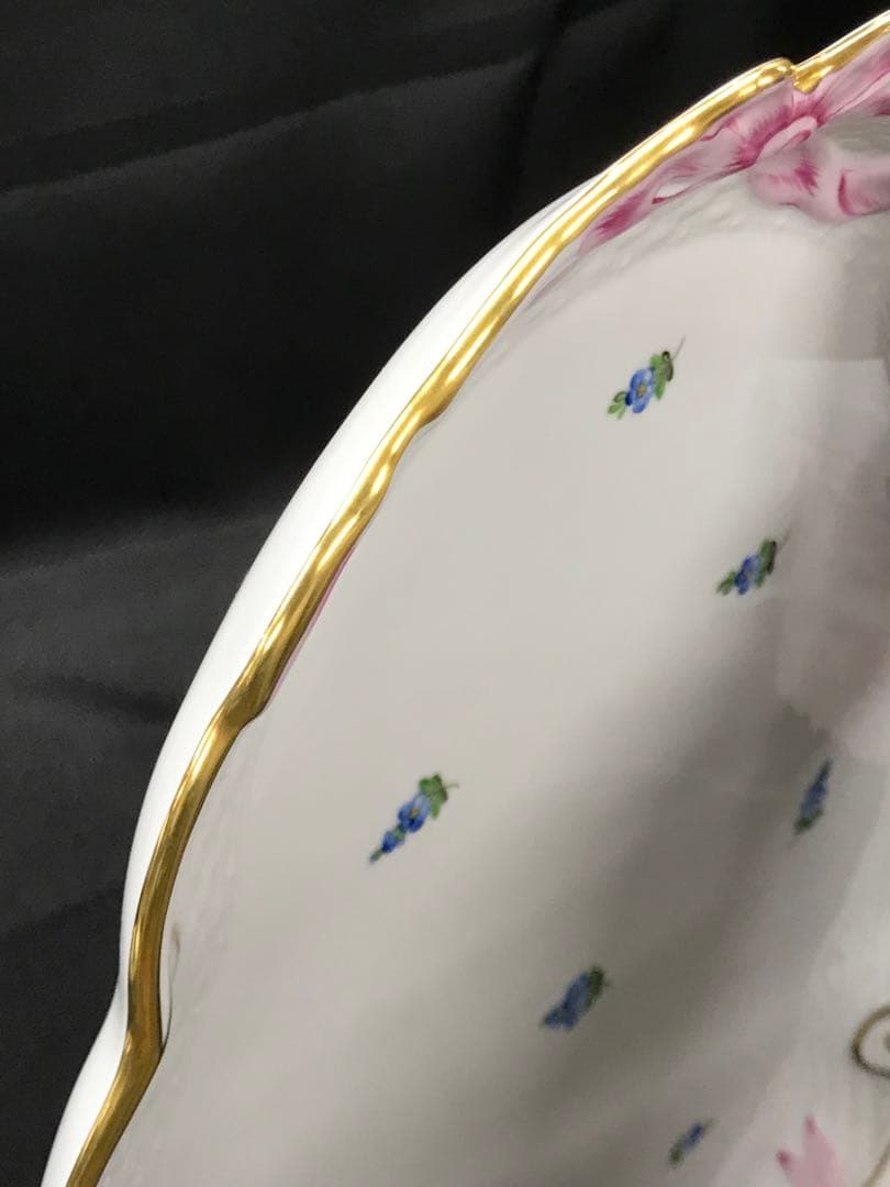 【USED美品】HEREND ヘレンド　パーティートレイ　トレイ　プレート