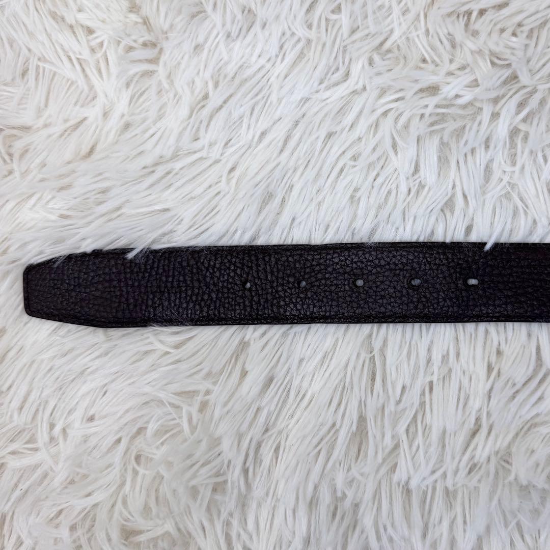 フェラガモ ダブルガンチーニ ベルト シルバー ビッグバックル リバーシブル