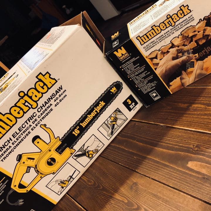 16inch 3HP 電動チェーンソー+シャープナー