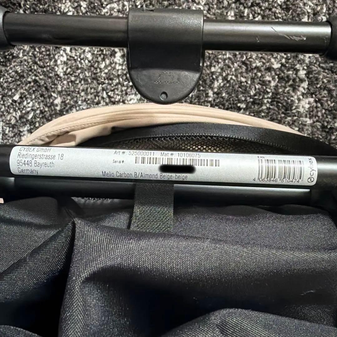 サイベックス　メリオカーボン2025 アーモンドベージュ　ベビーカー