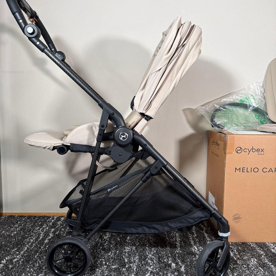 サイベックス　メリオカーボン2025 アーモンドベージュ　ベビーカー