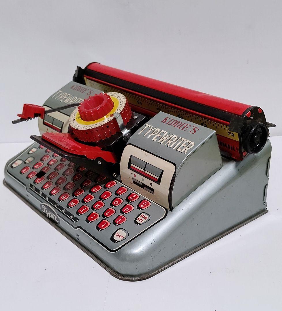 日本製 タイプライター トレードマーク社 ブリキ 玩具 レトロ