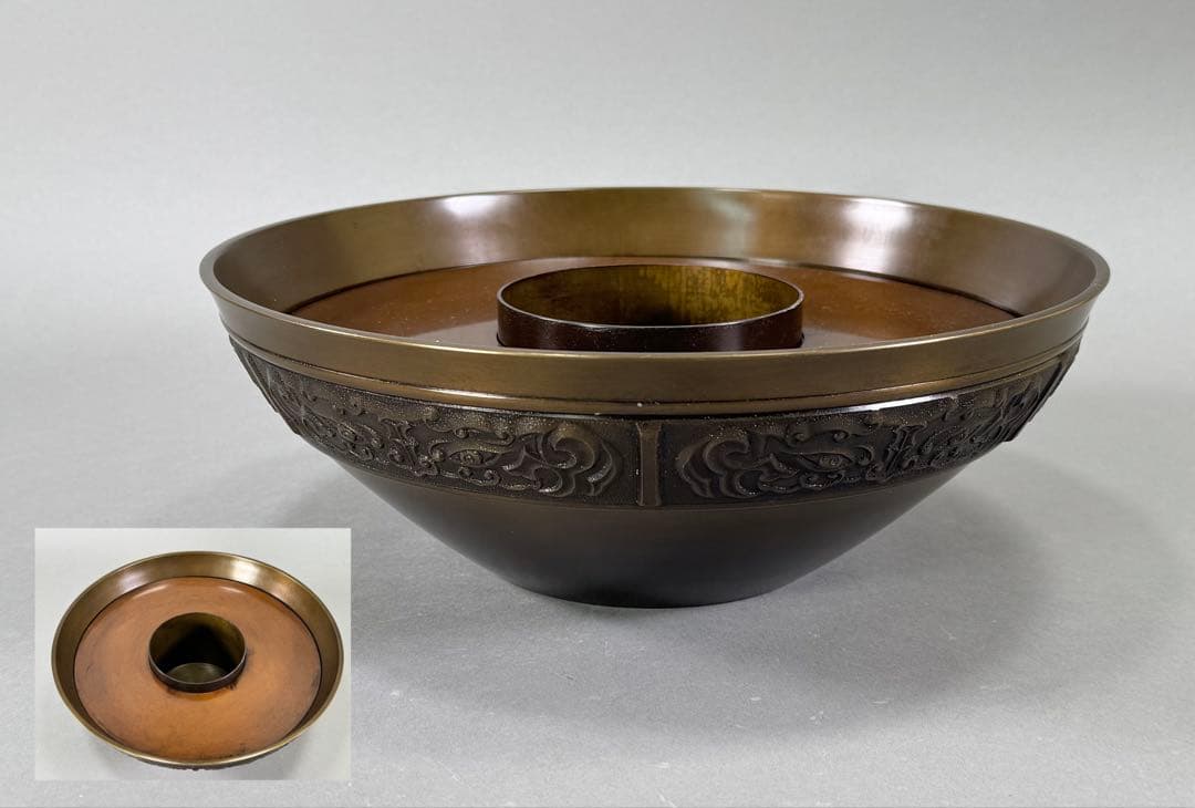 いけばな　池坊　唐銅　鋳銅　銅花器　古流　未生流　龍生派　小原流　銅花瓶　華道具