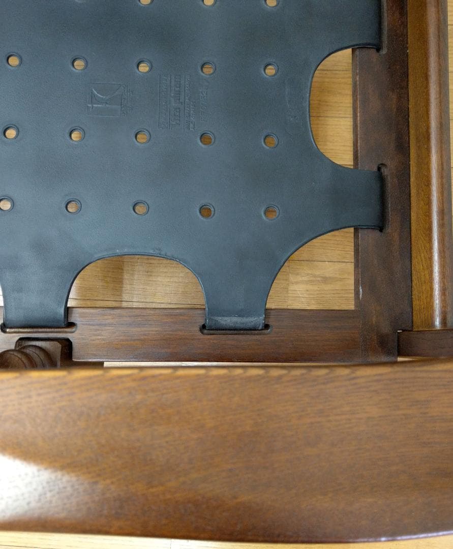 木部 美品 キツツキ ブナ材 アームチェア パーソナルチェア インテリアチェア