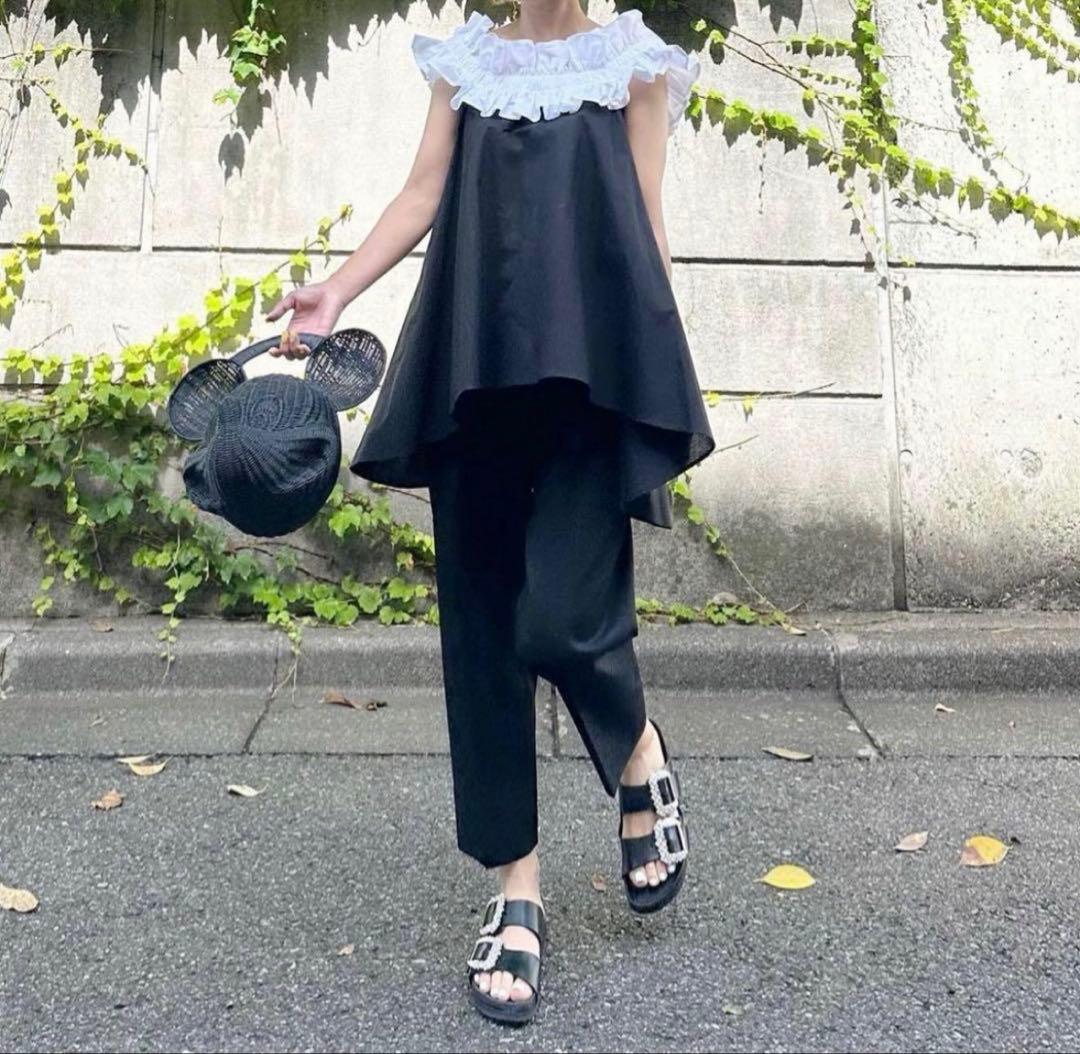 【新品未使用】シーニュ　フリルAライントップス Ginette