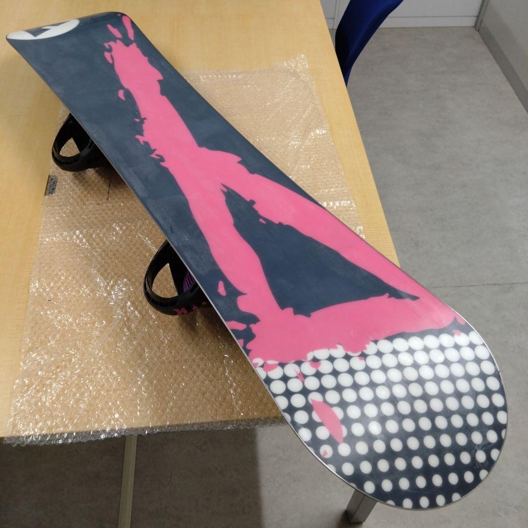 AIRWALK　スノーボード　140cm　ホットワックス施工済み