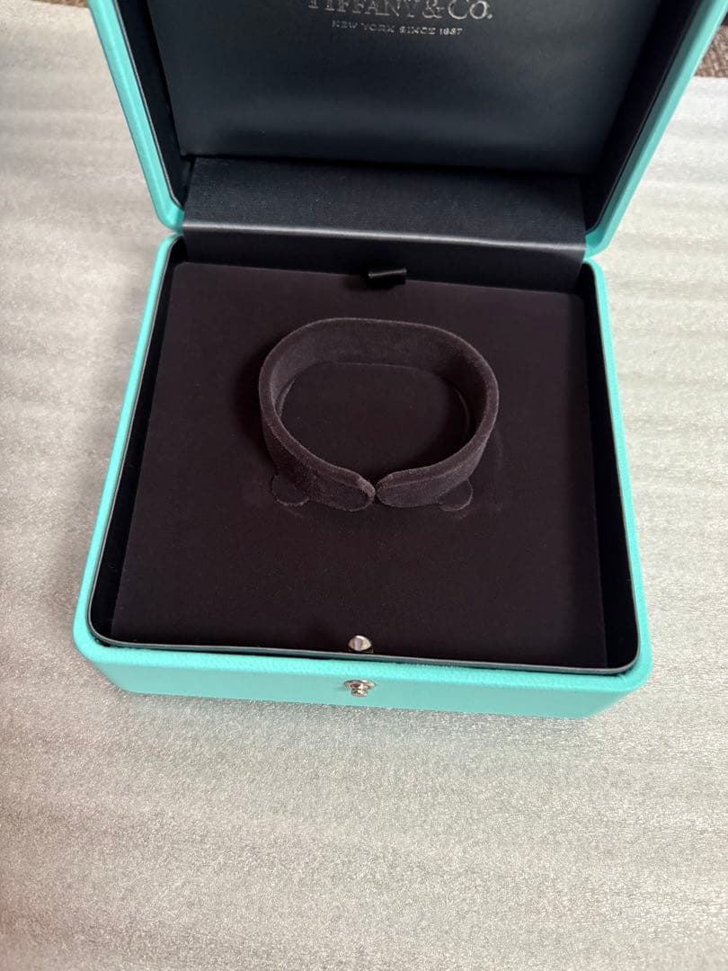 現行品 美品Tiffanyティファニー　バングルケース　空箱　セット