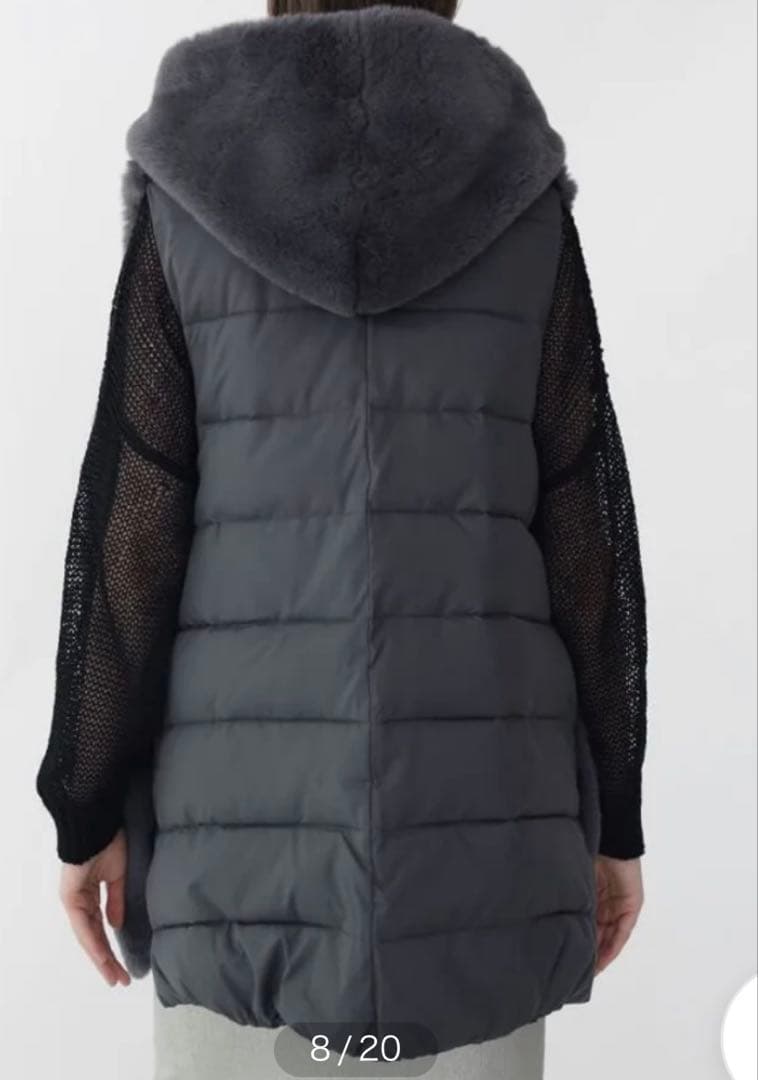 【新品】Agaフェイクファーベスト