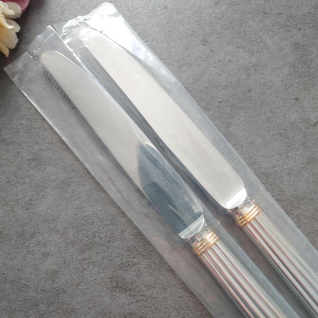 極希少 クリストフル アリアゴールドリング スタンダードナイフ 未開封 2点