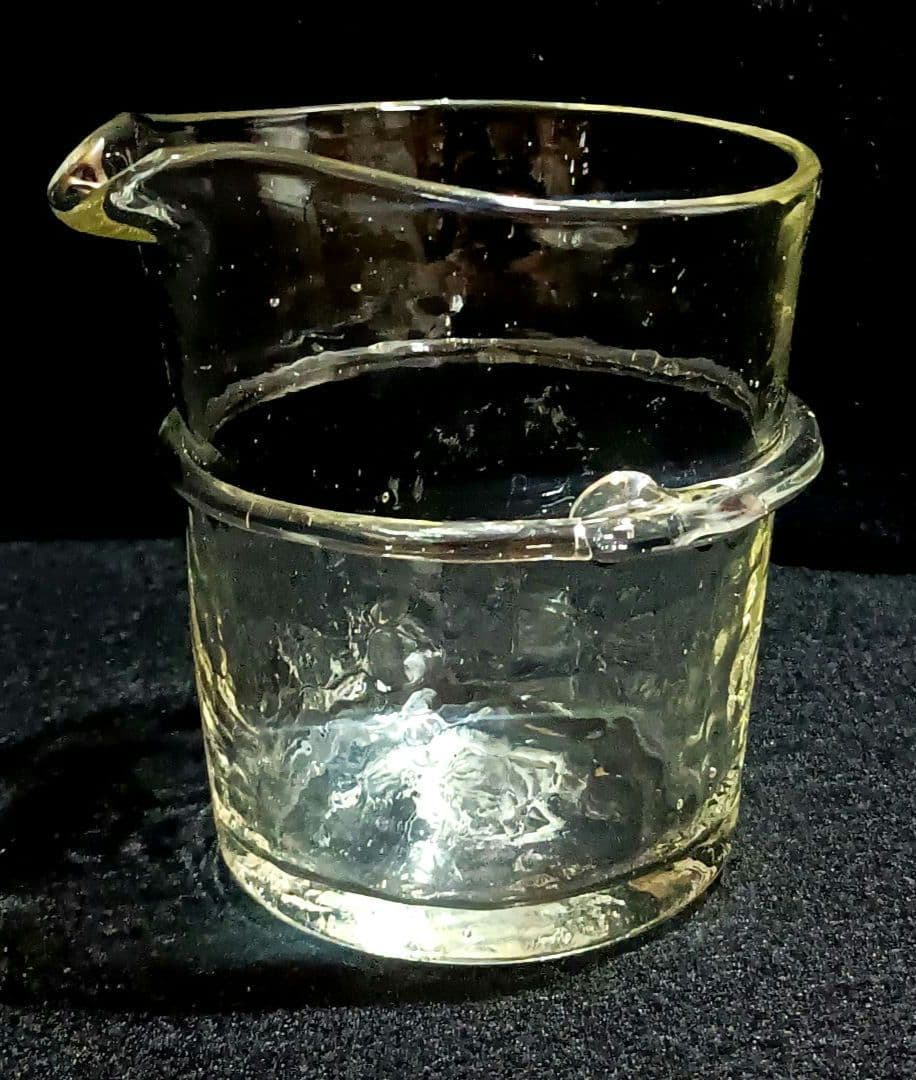 横山秀樹 小谷眞三 手吹きガラス 酒器 片口