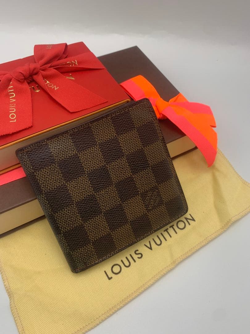 Louis Vuitton ポルトフォイユ マルコ ダミエ 折り財布