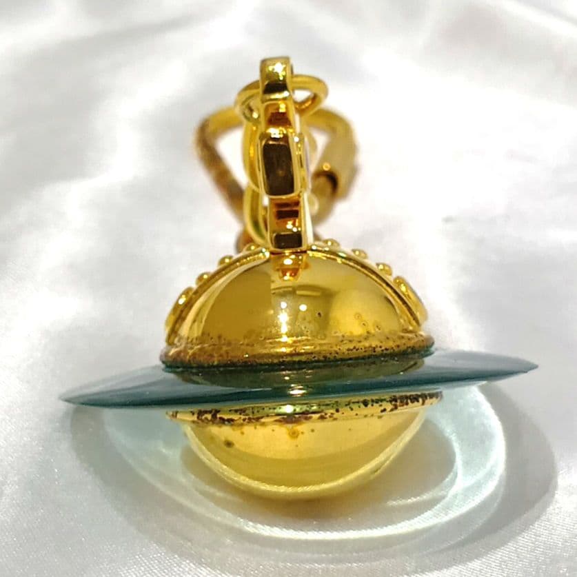 ⭐️ヴィヴィアンウエストウッド⭐️レア オーブキーリング ラバー 初期 ゴールド