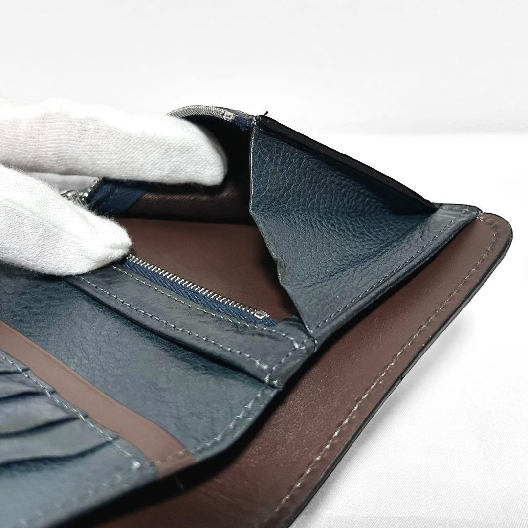 限定カラー 土屋鞄製造所 ウルバーノジャケットパース 二つ折り財布