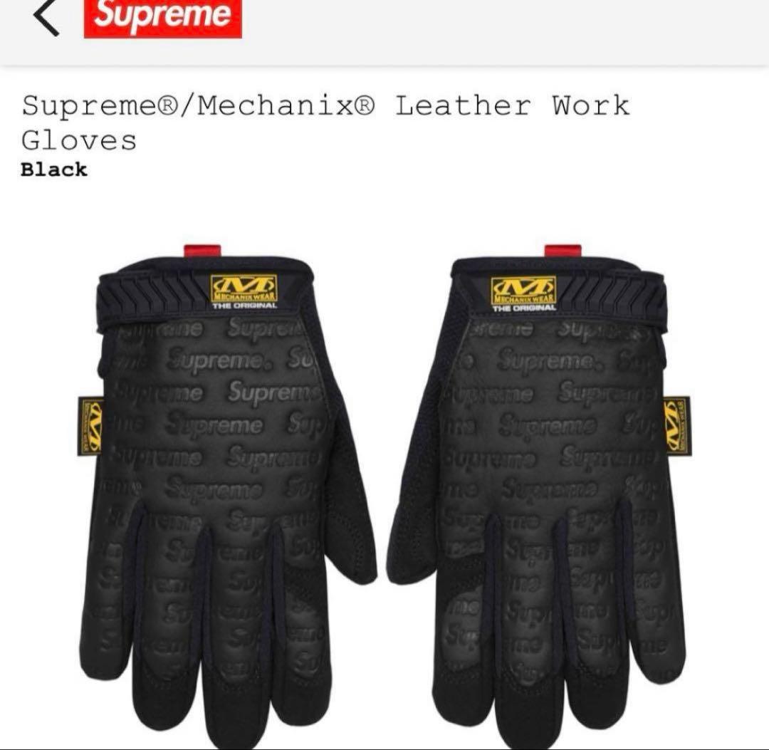 小物 Supreme Mechanix Leather Work Gloves