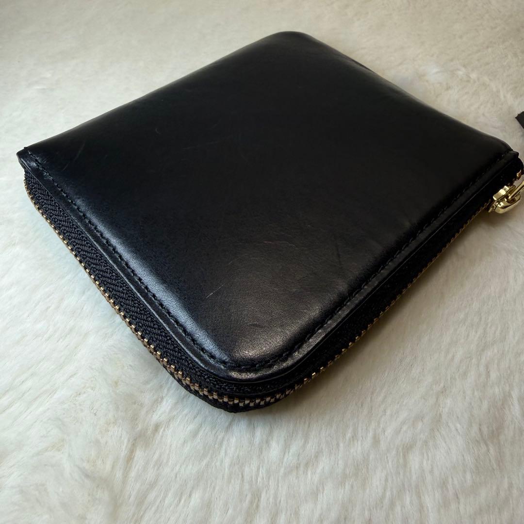 PORTER ポーター　ソーク　コンパクト　ウォレット　L字ファスナー　黒