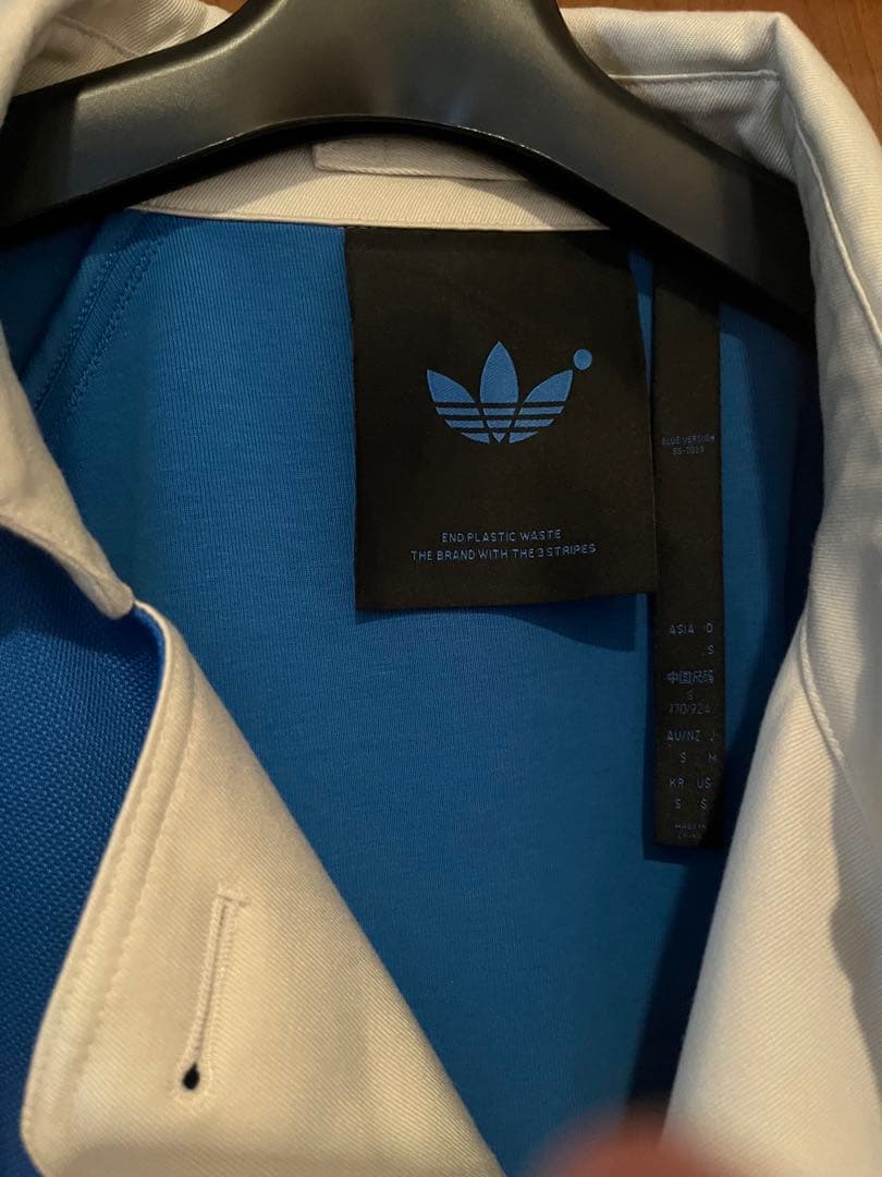 adidas Originals BlueVERSION トレンチコートM