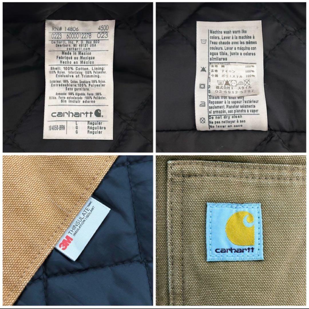 ✨人気•Ｌ〜XLsize✨カーハート アクティブジャケット ダック地 中綿 現行