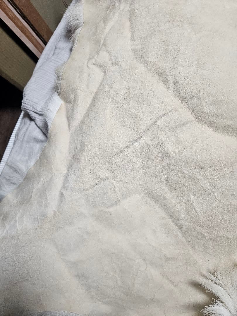 ​極美品 トナカイ 毛皮 フィンランド産 ラグ 大判・臭いなし