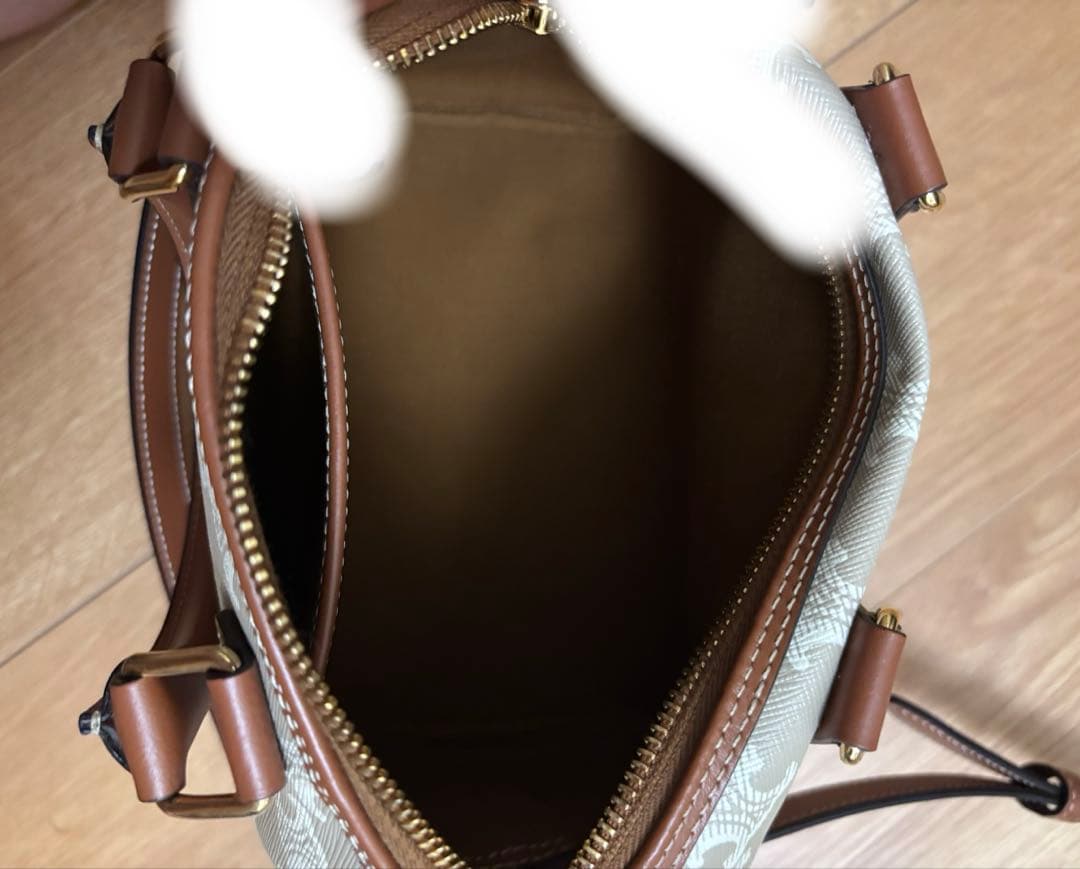 CELINE トリオンフ ボストン グレージュ