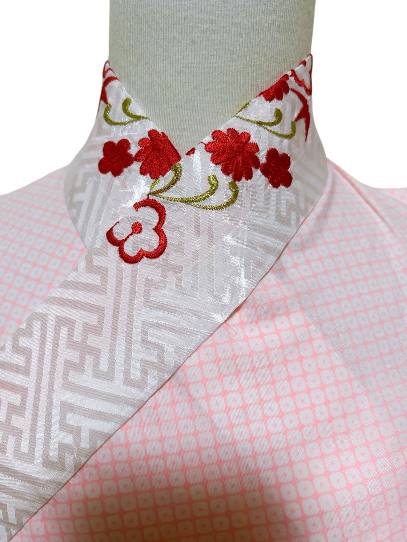 訳あり！特価品♡七五三　7歳　女の子　フルセット　一式　紫　ピンク　鹿の子柄