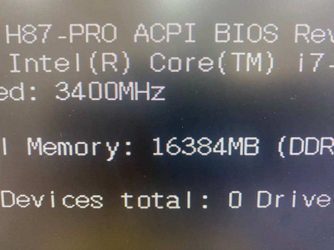 i7 4770 ASUS H87-PRO マザーボードセット メモリー16GB