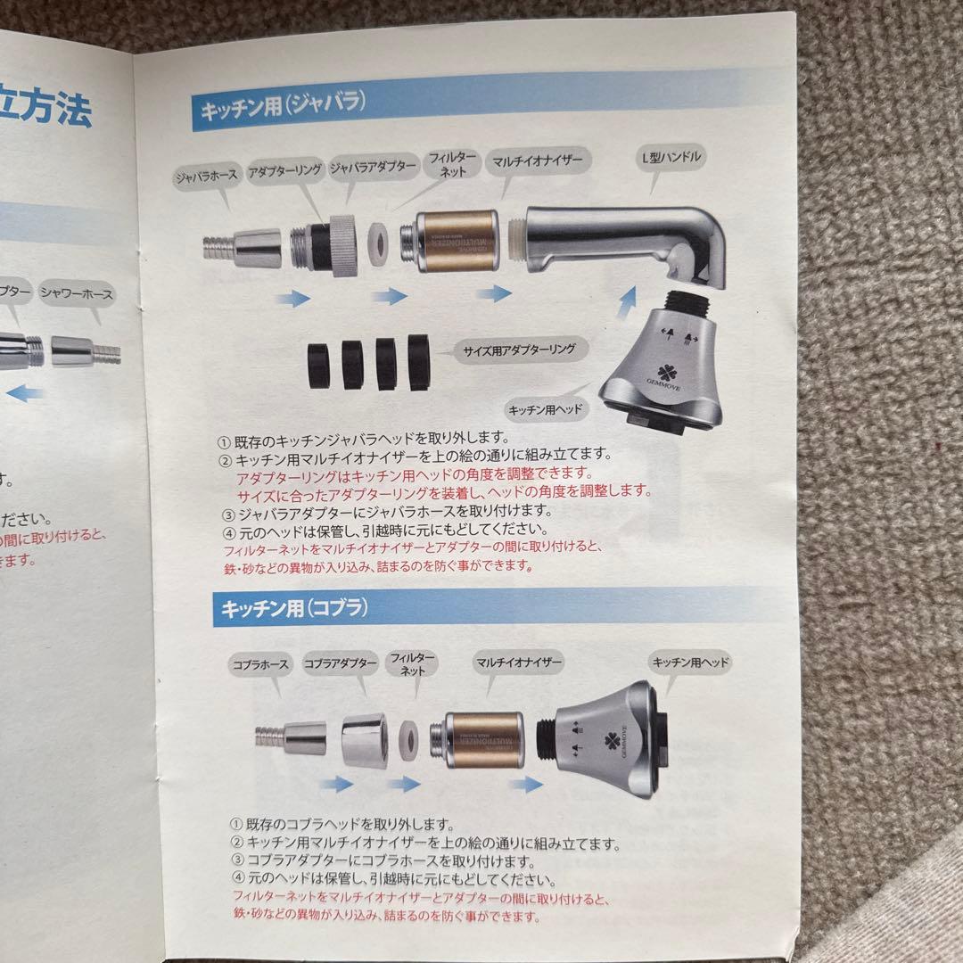 GEMMOVE MULTI-IONIZER キッチン用