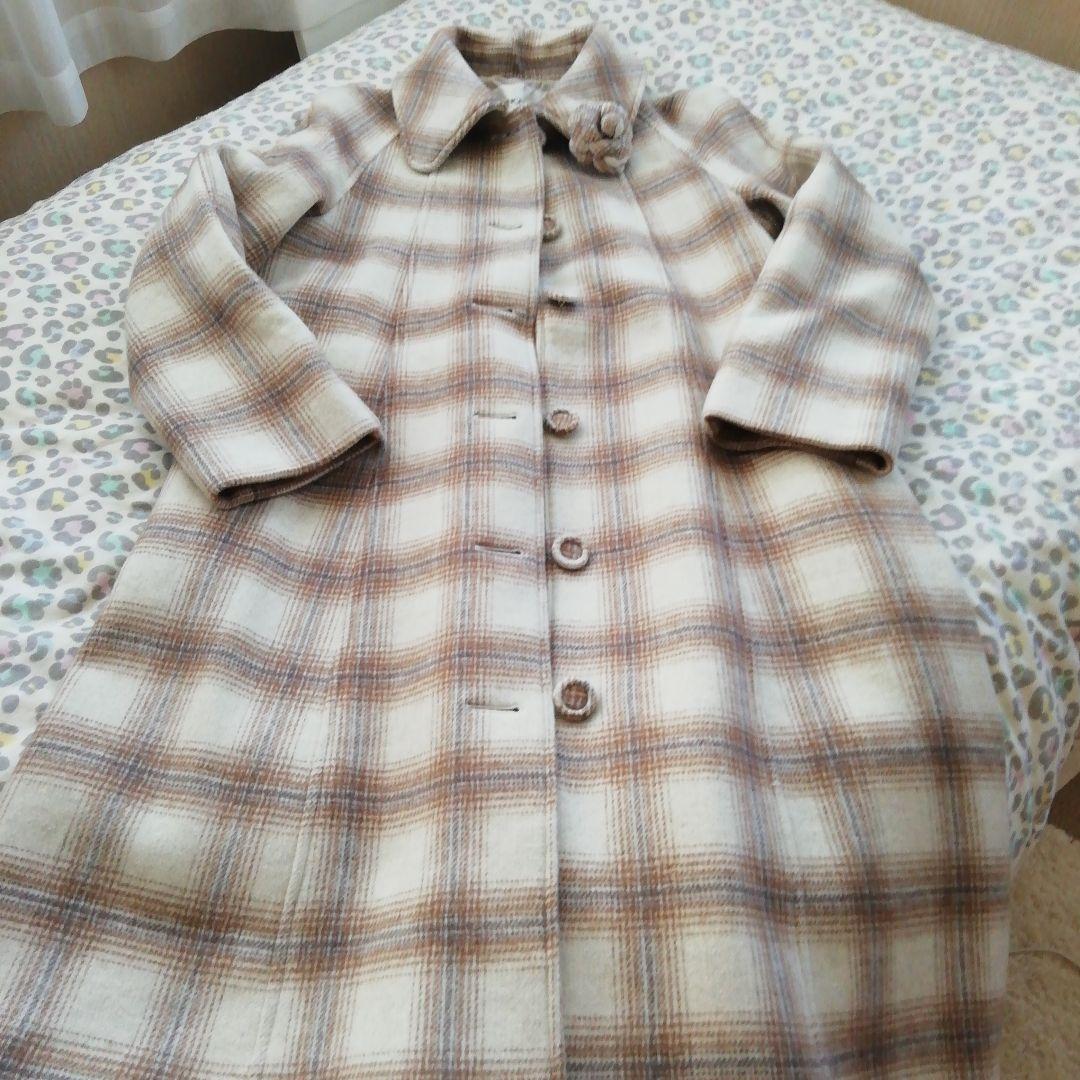 インゲボルグ チェック柄 ロングコート