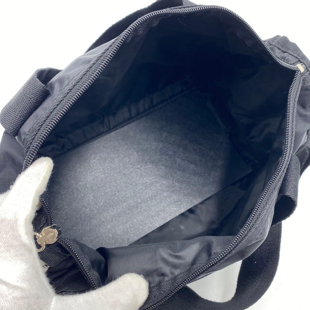 美品✨ レスポートサック ボストンバッグ 2way ショルダー ブラック 大容量