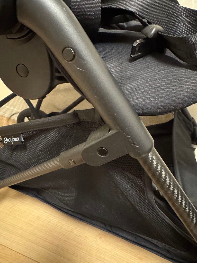 サイベックス メリオカーボン ベビーカー　cybex ブラック　アクセサリー付き