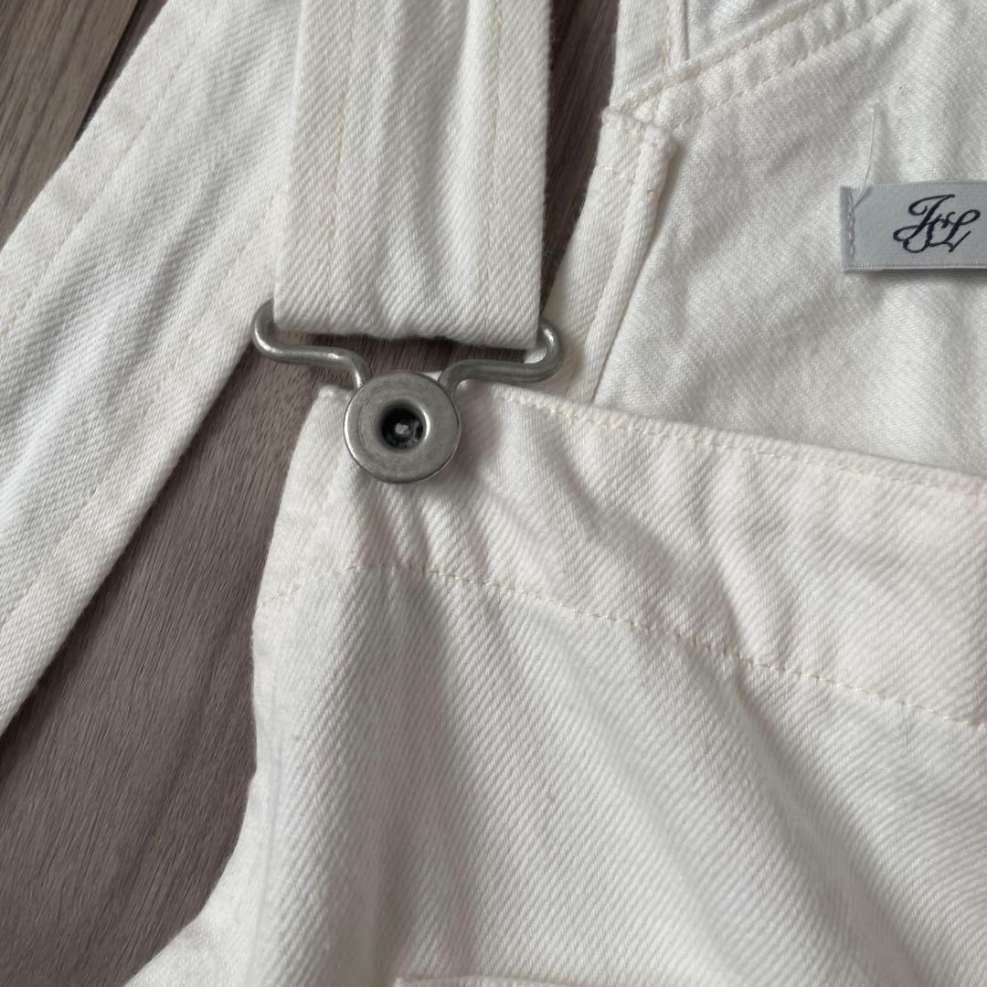 10日まで掲示☆定番人気☆オフホワイト オーバーオール☆