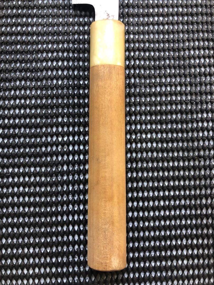 正本 鋼製　柳刃包丁 木製ハンドル