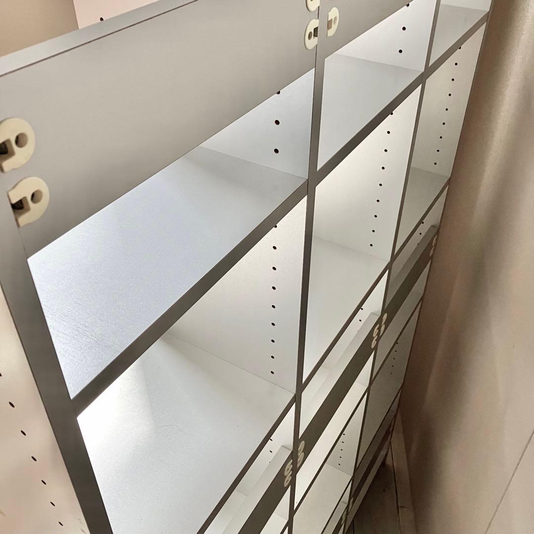 オープンシェルフ　シルバー