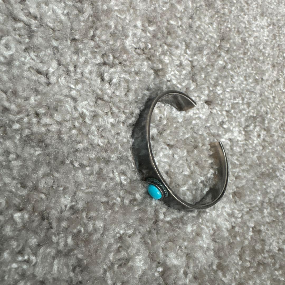 syn専用　ターコイズ石 シルバー カフバングル