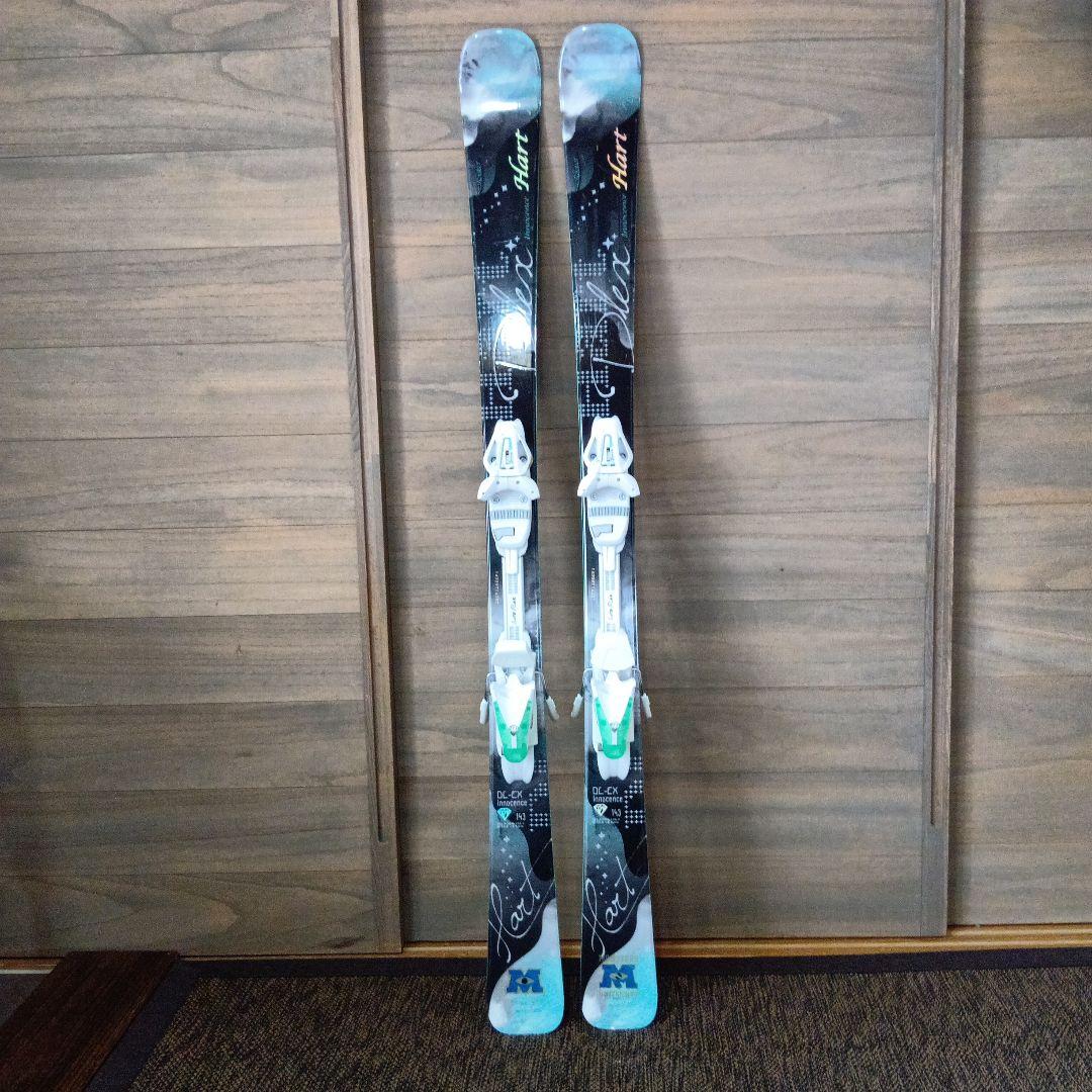 Hart スキー 板143cm（ストック付き）