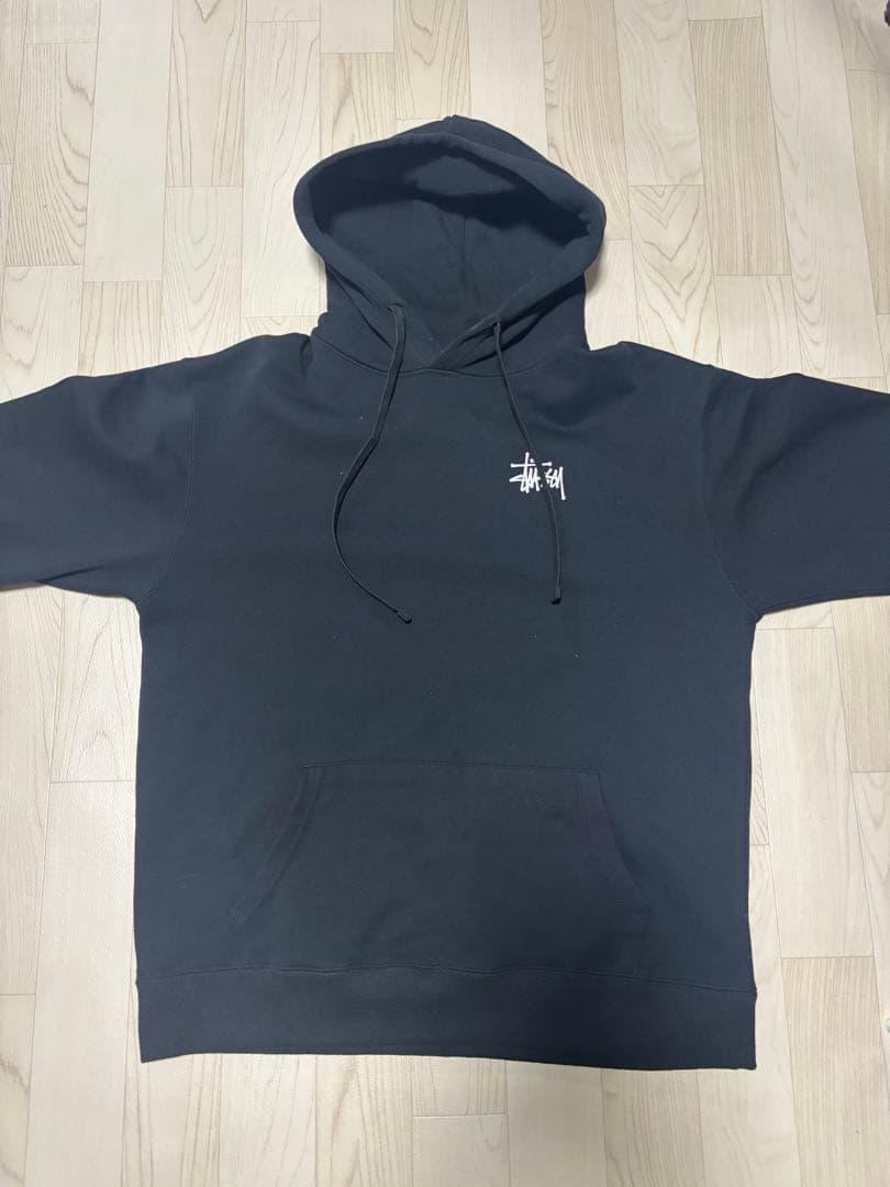Stüssy ロゴパーカー 黒