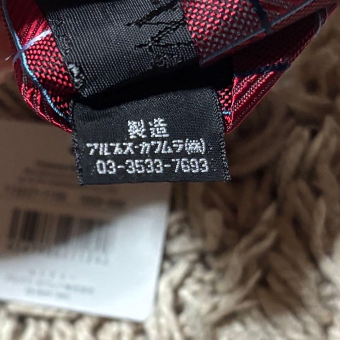 《Vivienne Westwood MAN 》絹100% ネクタイ ボルドー