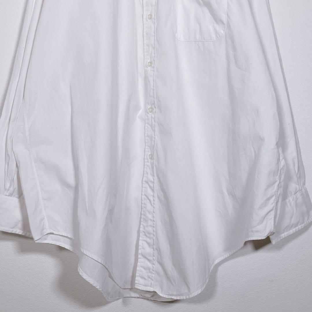 ブルックスブラザーズ　シャツ　長袖　ホワイト　USA製　17-2