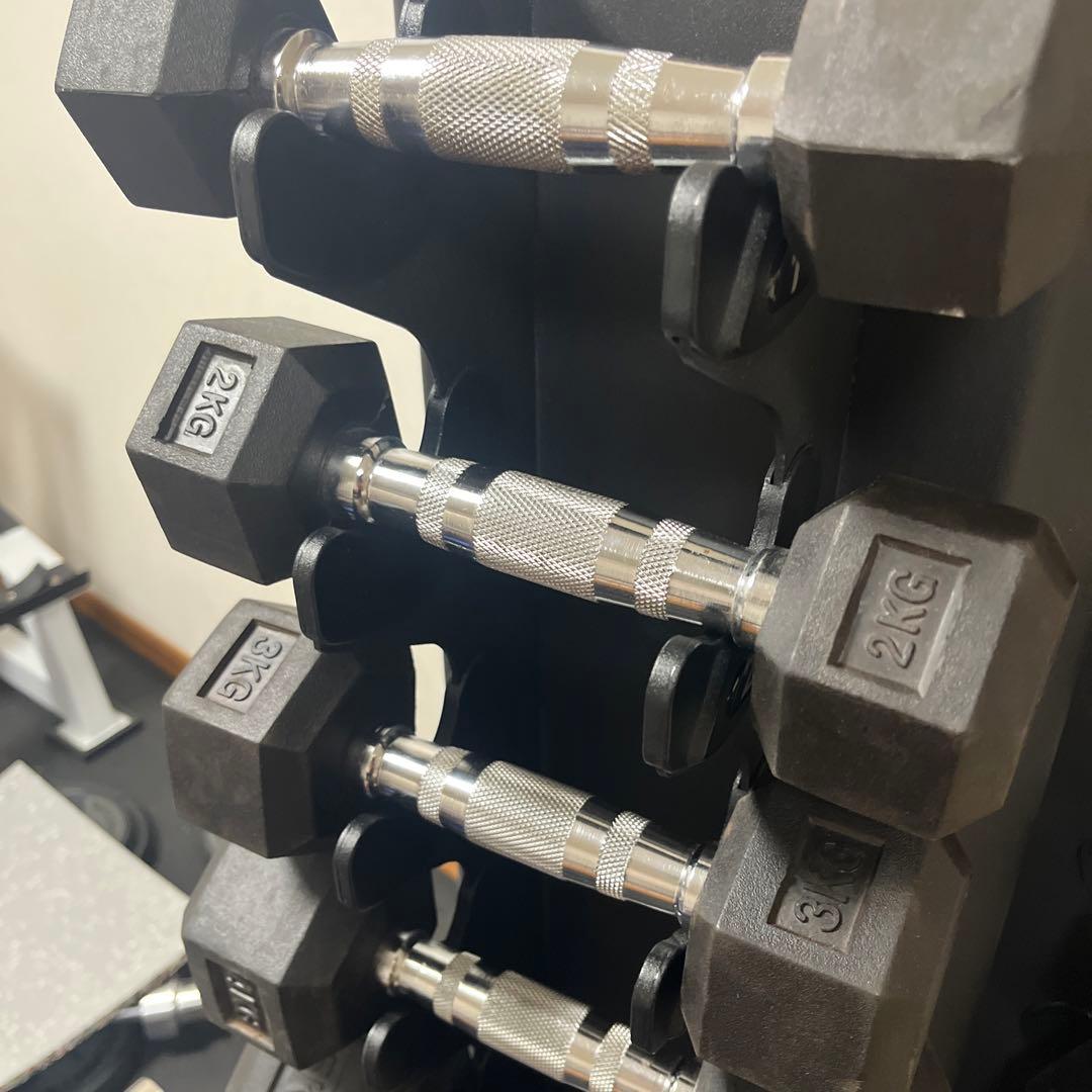 ダンベルセット 1kg〜10kgダンベルラック発送不可