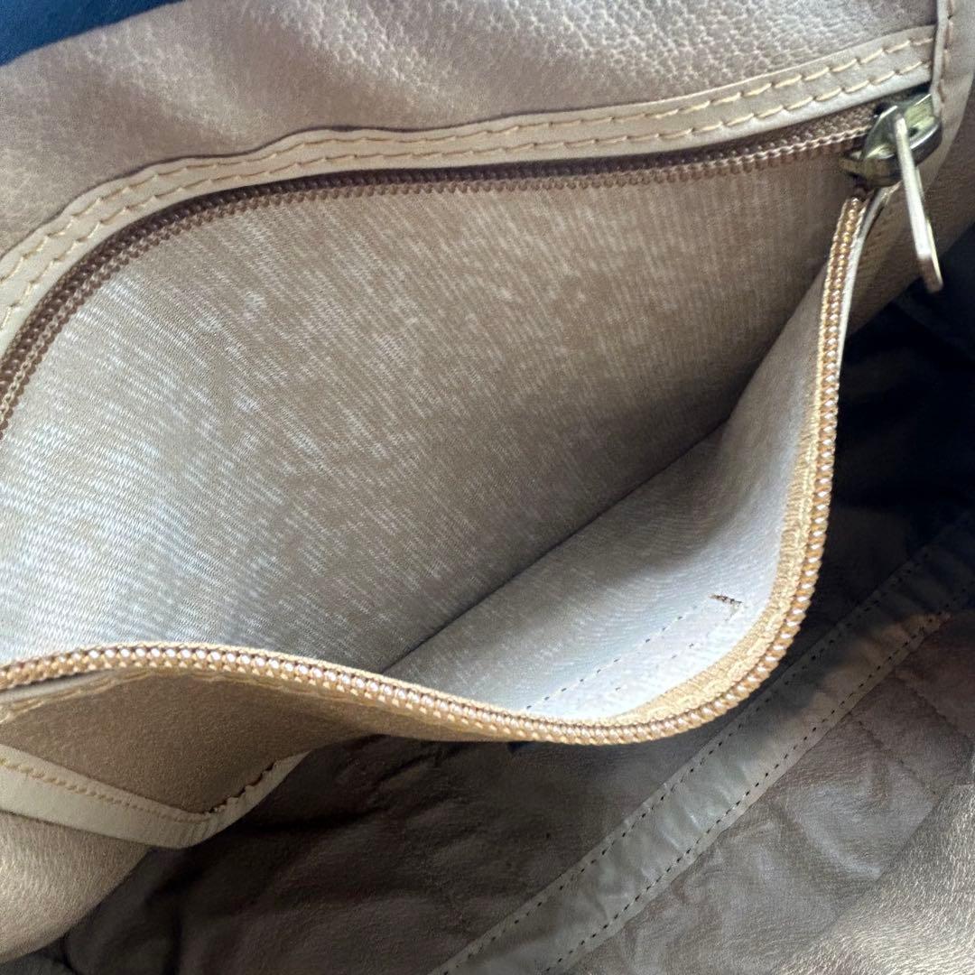 dior トロッター　ボストン　バッグ　pvc レザー