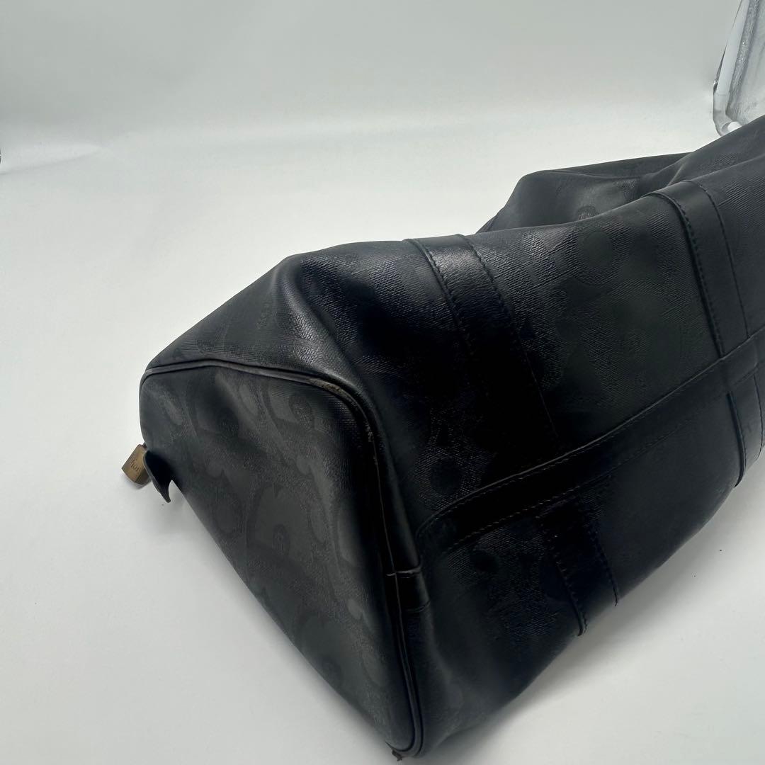 dior トロッター　ボストン　バッグ　pvc レザー