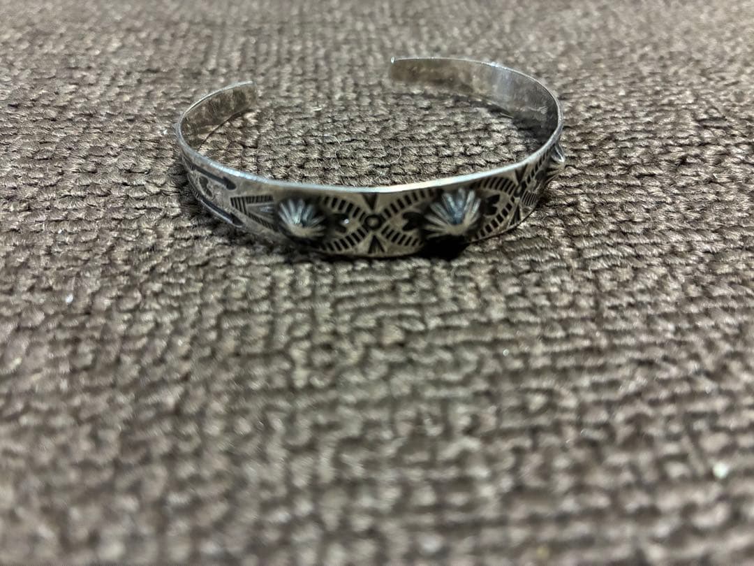 インディアンジュエリー　ヴィンテージバングルシルバー