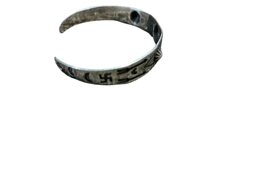 インディアンジュエリー　ヴィンテージバングルシルバー