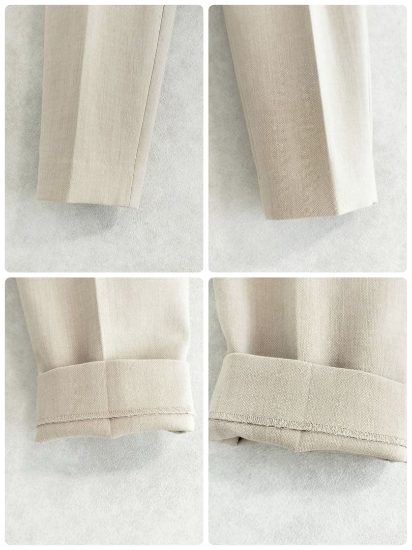 【くるみ餅さま専用】グリーンレーベルリラクシング　ノーカラー　ダブル　ジャケット