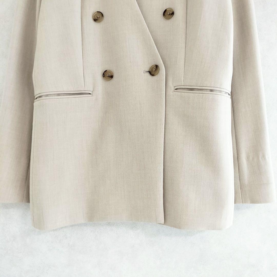 【くるみ餅さま専用】グリーンレーベルリラクシング　ノーカラー　ダブル　ジャケット