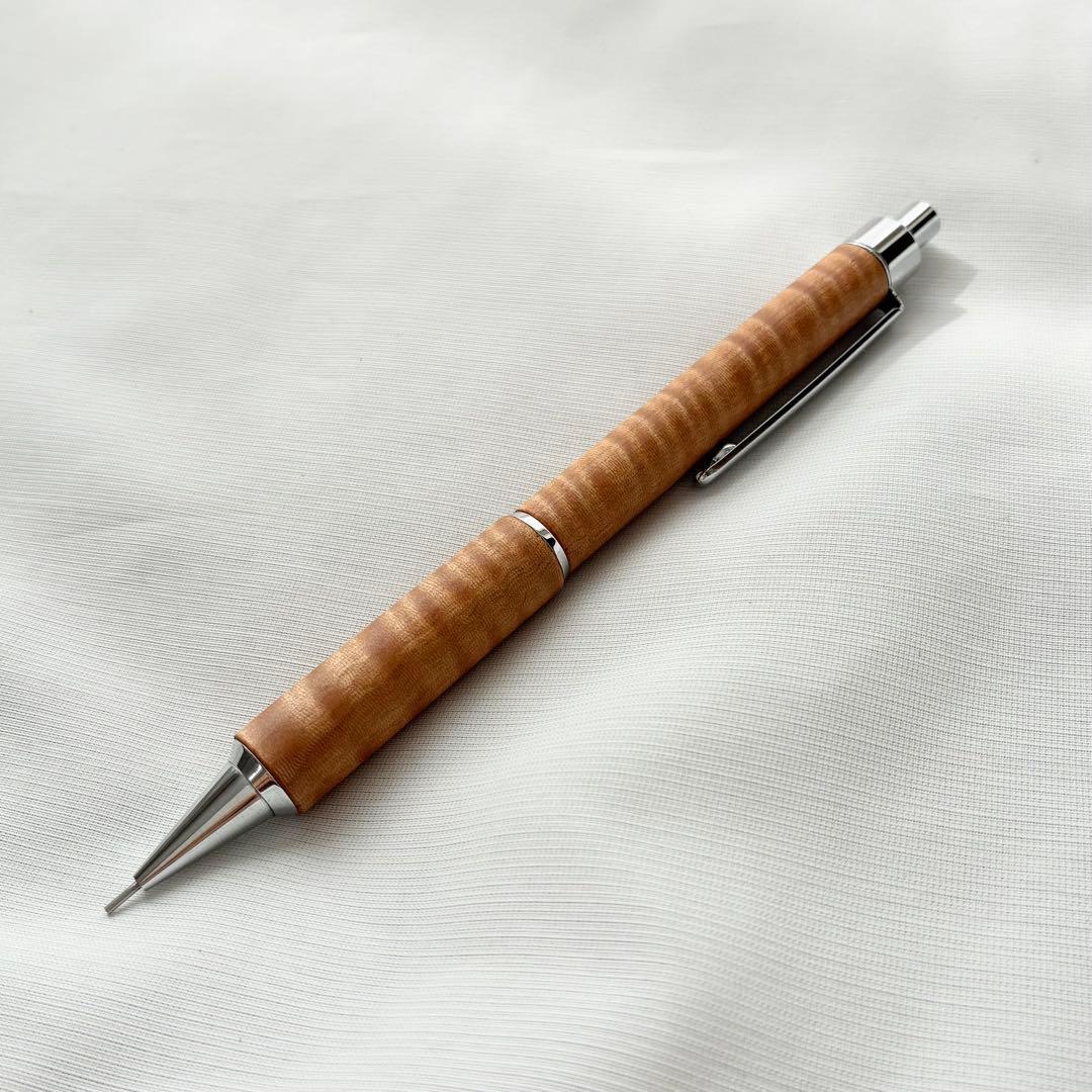 クラフトエー MP203 シャーペンIII 0.5mm 栃縮杢 栃杢